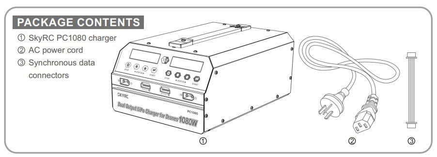 شارژر هوشمند SKYRC PC1080W-3