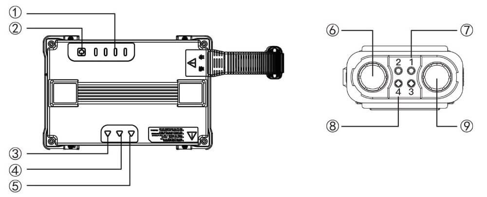 باتری tattu pro 12s Lipo 22000mah-2